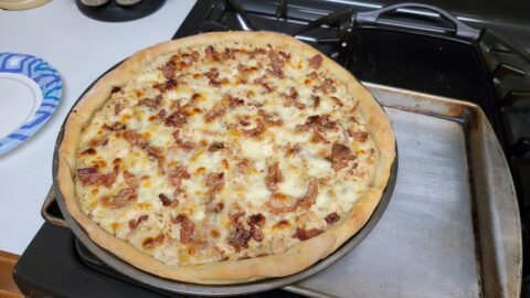 Chicken Bacon Ranch Pizza Recipe